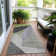 Killingly Flatweave Washable Abstract Indoor / Outdoor Rug