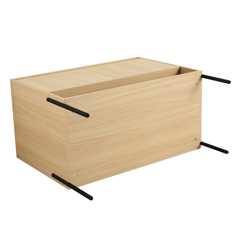 Meuble-lavabo en chêne de 36 po avec lavabo simple en résine et armoire tendance - 36 finitions élégantes