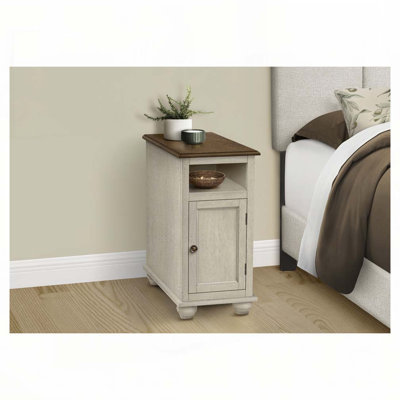 Table d'appoint avec rangement, table de bout, table d'appoint et table de chevet