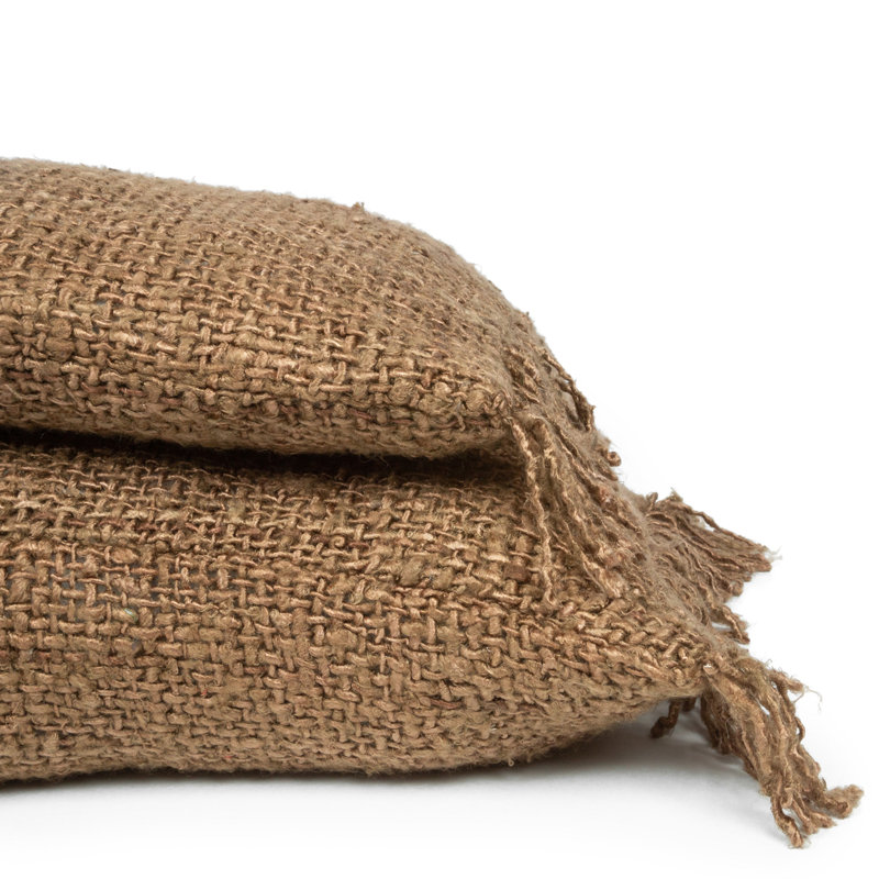 Rectangular Cushion Cover, Brown