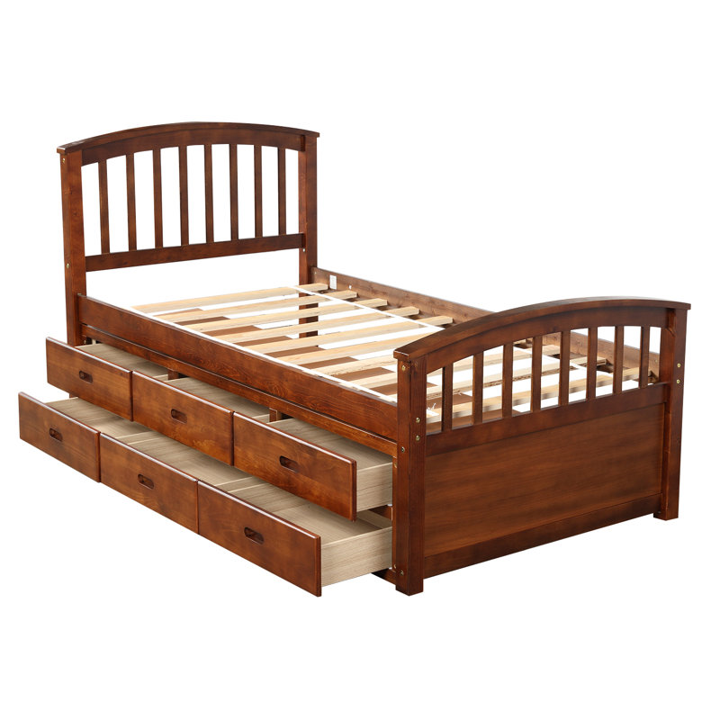 Hingham Twin Drawer Standard, Walnut