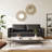 Bridgeview Leather Mid Century Modern Upholstered Square Arm Sofa or Loveseat-1911478719-1975572771