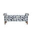Banc de rangement avec accoudoirs roulés Wallen