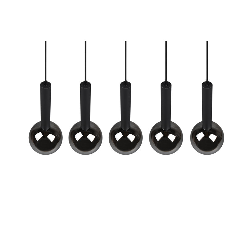 Bond 5-Light Kitchen Island Globe Pendant
