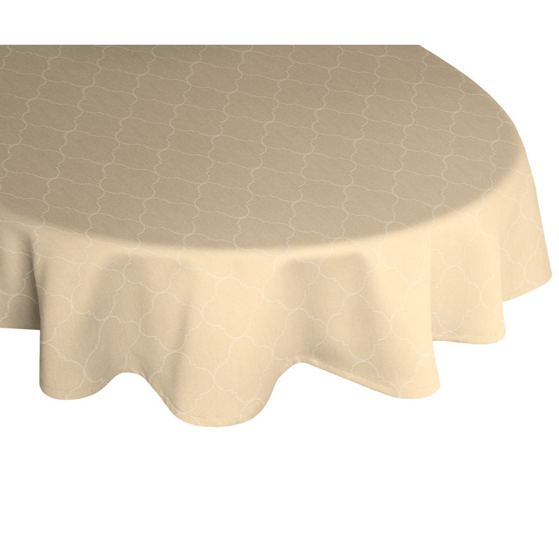 Uppingham Tablecloth, 145cm W x 145cm L, Beige