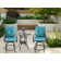 Housel Isabella High Swivel Bar Stools/Chair Set for Home Patio Back Yard, Cafes, Bistro