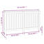 Large Radiator Cover