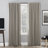 Faux Dupioni Silk Thermal Extreme 100% Blackout Back Tab Curtain Panel-42905047-42904617