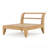 Westminster Teak 110.5'' Wide Patio Daybed with Cushions