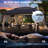 Aluminum Hardtop Gazebo with Double Arc Roof, Curtains & Netting – Permanent Outdoor for Patio, Lawn & Garden-92440211