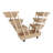 Panier de fleurs extensible Clam Shell
