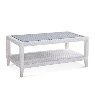 Long Beach Glass Cocktail Table