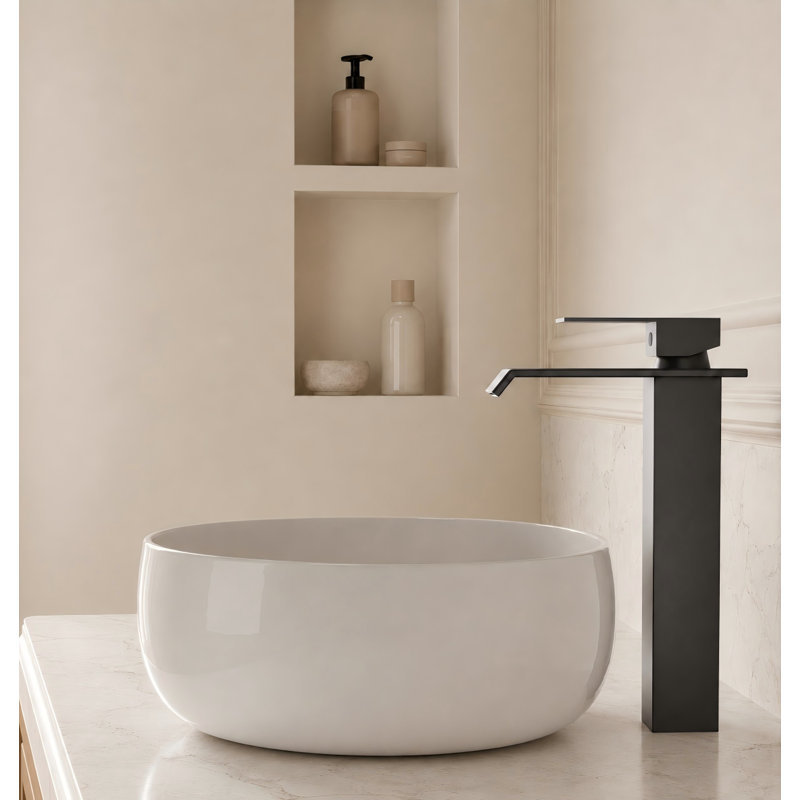 Robinet de vasque de salle de bain monotrou Waterfall
