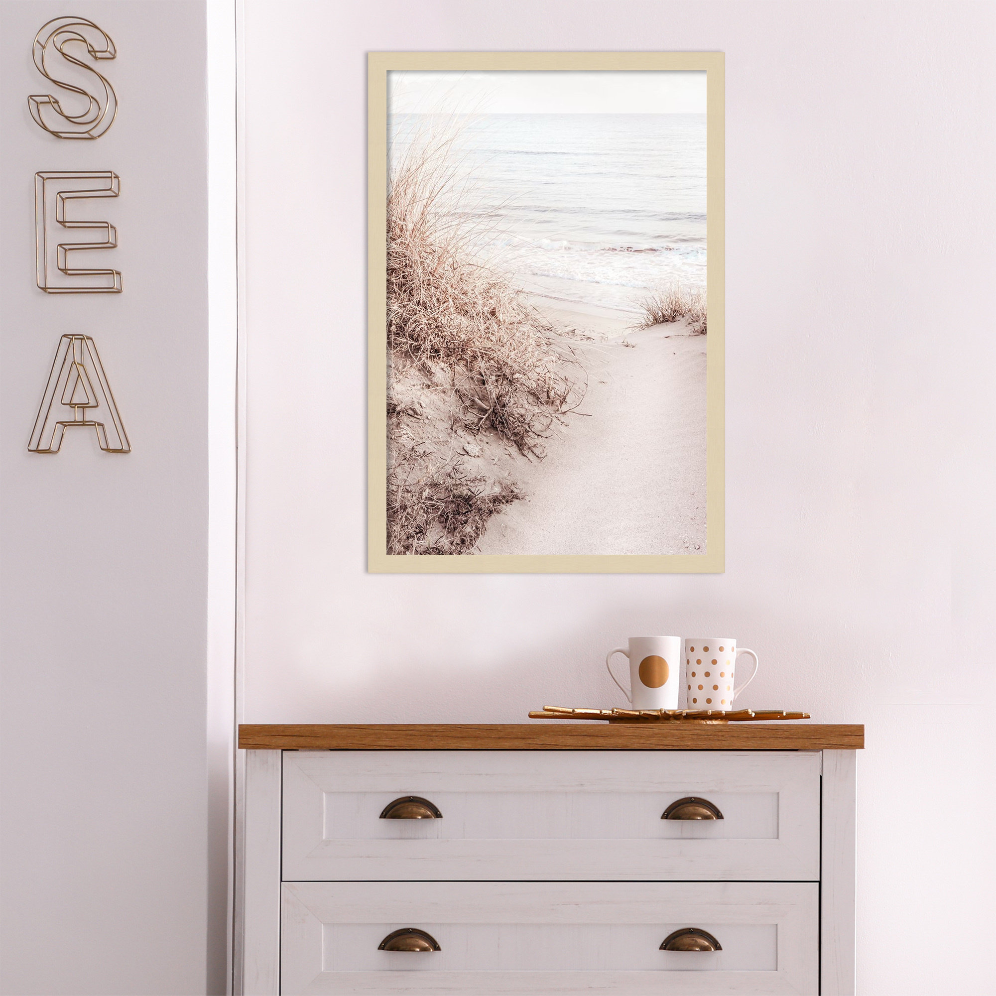 Beach by 1x Studio III, Brown, 17" W x 25" H