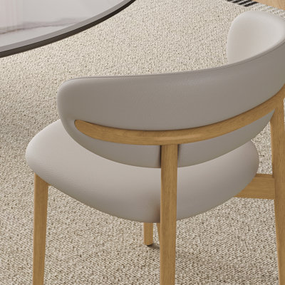 Chaise de salle à manger Mid-Century Modern