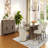 Oval Dining Table In Cocoa Finish