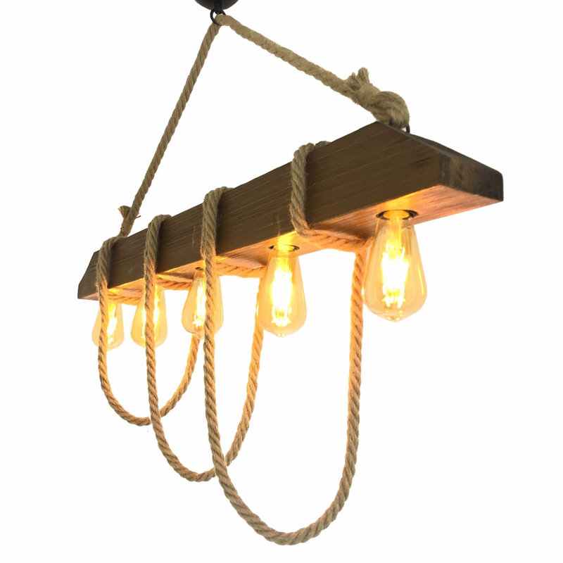 Lustre unique à 5 lumières Rockwell