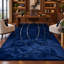 Tapis bleu marine en peluche Midnight-1591666542