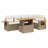 Vidaxl Garden Sofa Set Beige
