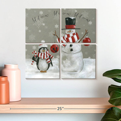Lelend Snow Penguins Let It Snow