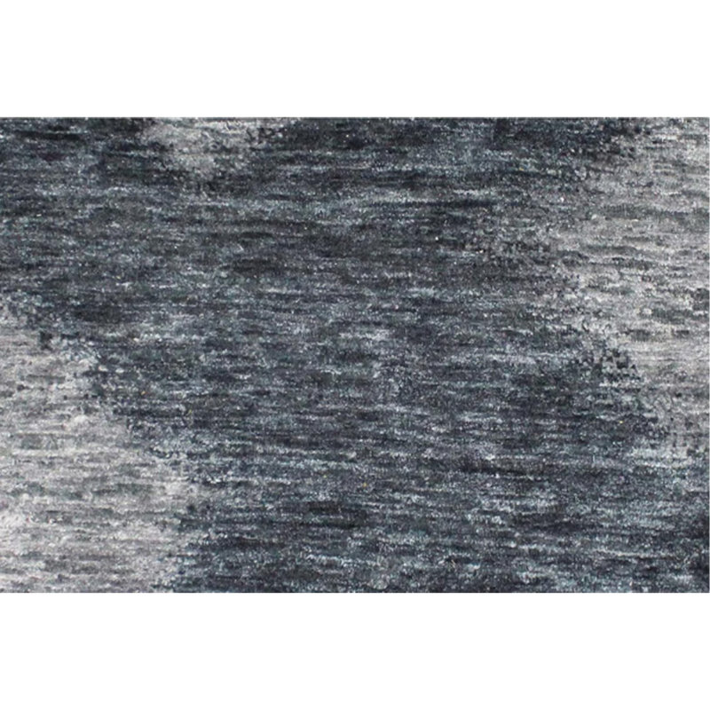 Hand Knotted Area Rug in Black