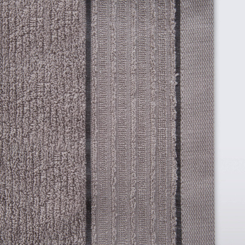 Serviette de bain 100% coton Ebbonie, Gris