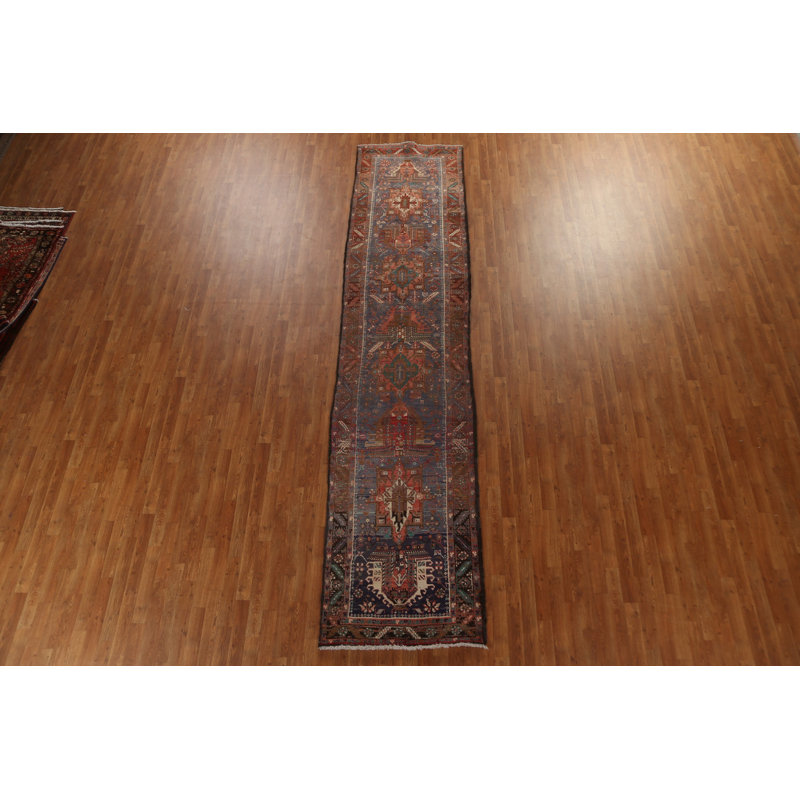 Tapis de couloir persan Heriz Serapi