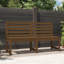 Plattekill Solid Pine Wood Outdoor Bench-1653894395-1653894397