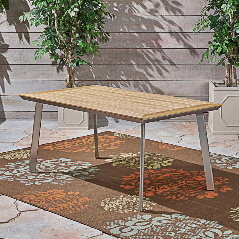 Table de salle à manger antirouille Zabel