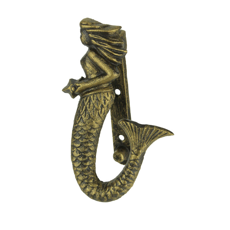 Cast Iron Mermaid Door Knocker