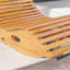 Chaise berçante en bois, chaise berçante d'extérieur