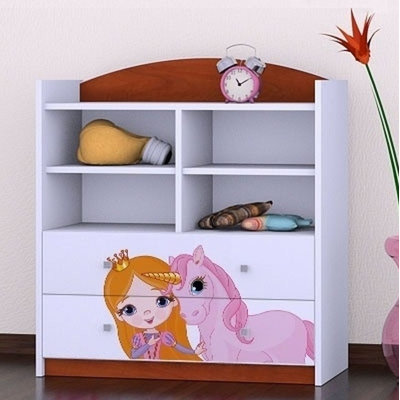 Mariah 96 cm H X 86 cm W Kids Cube Bookcase