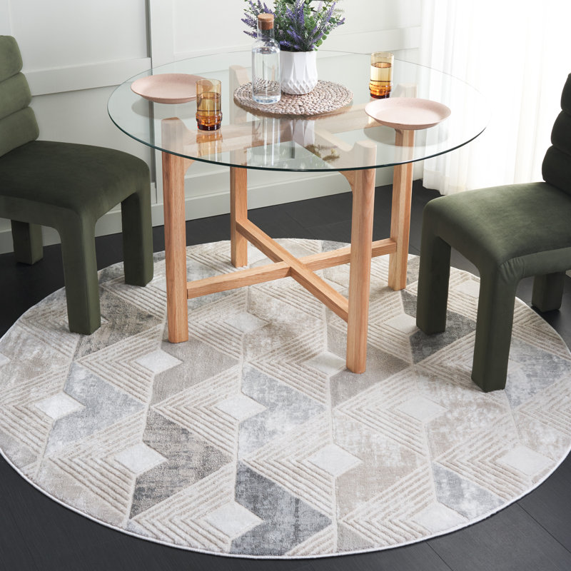 Saylor 100 Performance Geometric Rug, Runner 2' x 8'