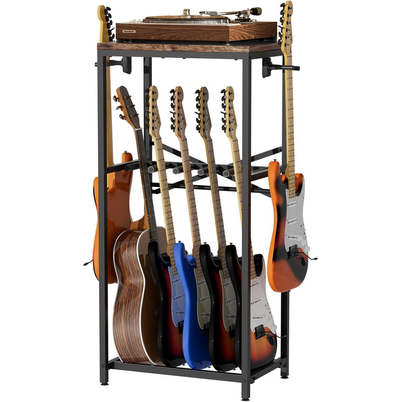 Support de guitare pour plusieurs guitare, support de guitare pour guitare acoustique, guitare électrique