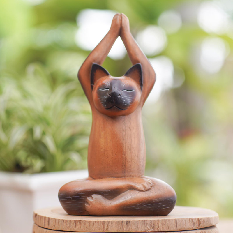 Statuette yoga asana
