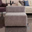 Fauteuil d'appoint / repose-pieds Velvet Cube-1825008222