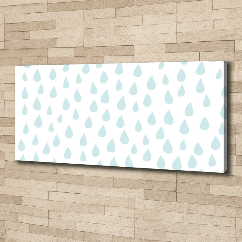 Droplets - Wrapped Canvas Print