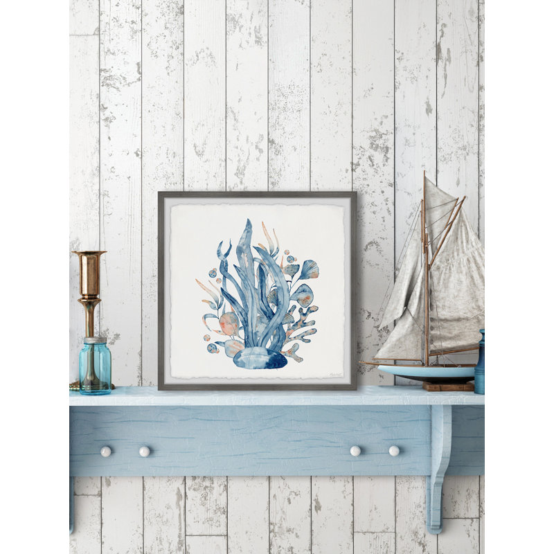 «Coral Garden», reproduction encadrée, H 12 po x l 12 po x P 1,5 po