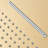 Luxury LED Shower Head Rainfall Waterfall Top Spray High pressure Ceiling Mount-97842772