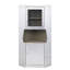 Armoire 2 portes en aluminium avec tablette pour divers besoins de rangement et 1 article