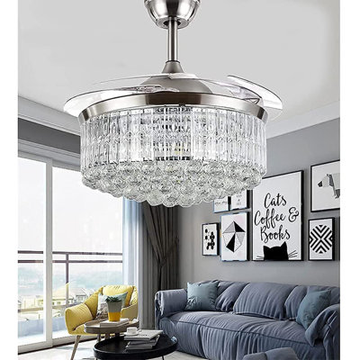 Elfete 20'' Ceiling Fan with LED Lights