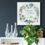 Floral Scripture Wreath II - impression sur toile tendue-29835009