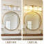 Luminaire de salle de bain rétro à intensité variable, verre rayé transparent-913133910-913133904-913133907
