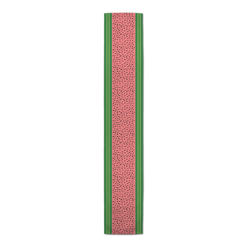 Farnhill Watermelon Table Runner, 90" L x 16" W