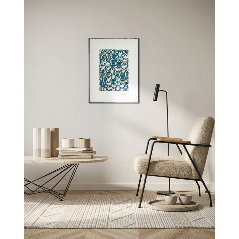 Dreaming Navy 4 Framed Print