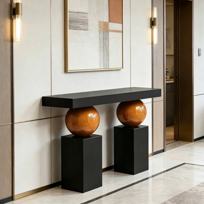 Creative simple console table