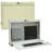 Informatics Steel Floating Desk with Power Outlet-14014634