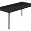 Ensemble de table, ensemble de 3 pièces, café, bout, métal noir, stratifié noir-1931914417