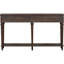 Console en couleur. Style rétro avec placage de pin rustique. 4 tiroirs et une tablette ouverte pour l'organisation. Structure en pin. Convient aux couloirs. Assemblage inclus et tablette. , En bois. 220 lb-130477662