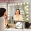 Miroir rectangulaire en métal pour meuble-lavabo